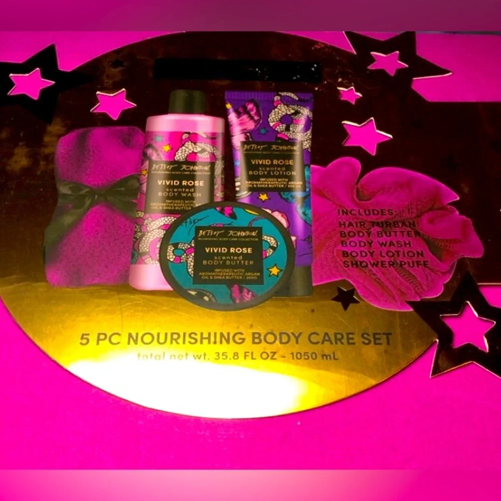 🌺🎀🍬Betsey Johnson Purple/ Magenta Body Wash Collection🎀🍬🌺